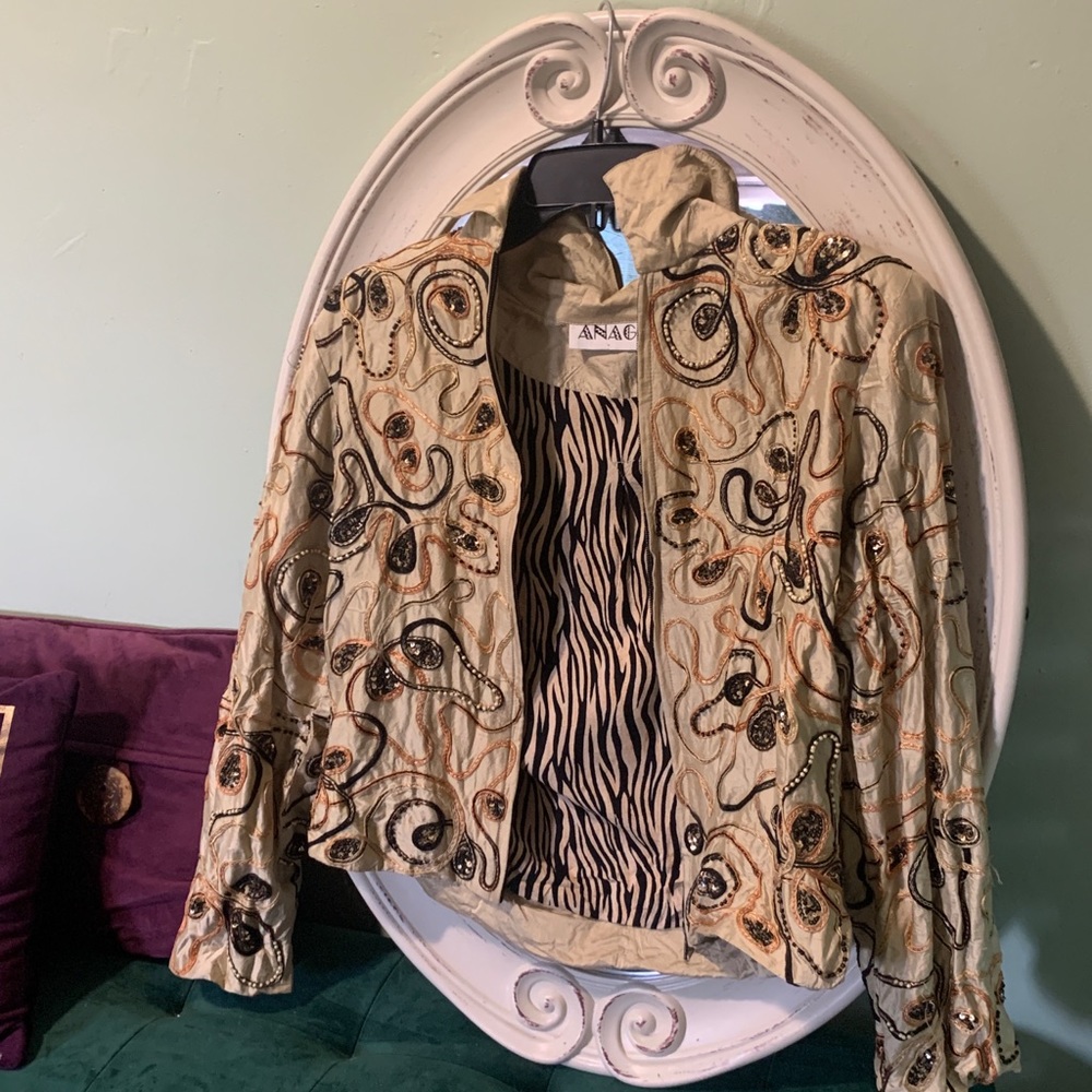 Anage vintage Silk jacket